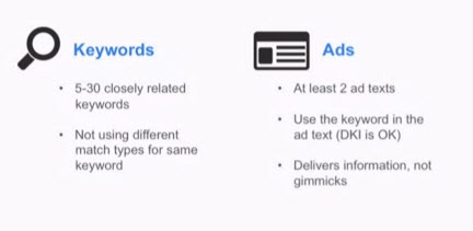adwords optimization tips and rules